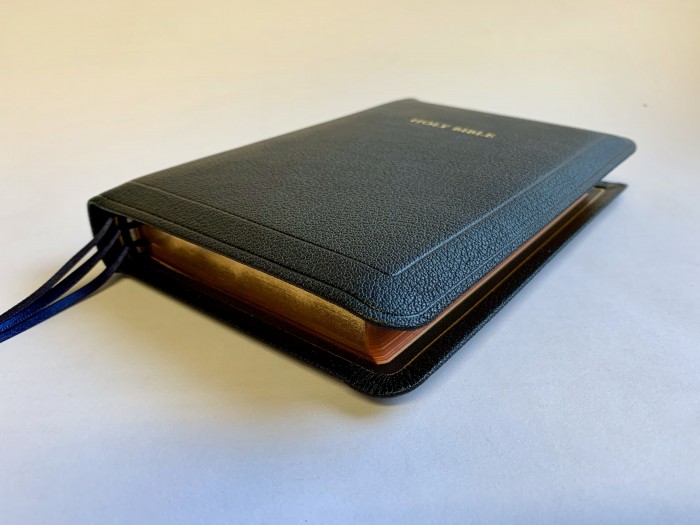 Allan Brevier Clarendon Black Goatskin with Cyclopedic Concordance