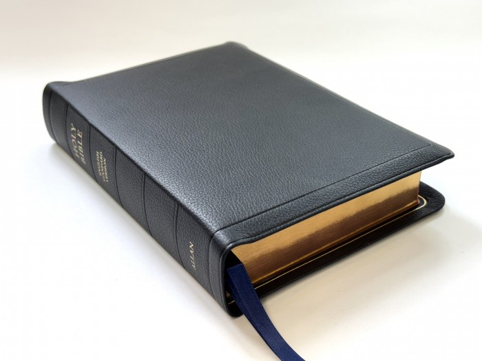 Allan ESV Single Column Reference Edition Black Goatskin