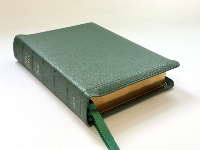 Allan ESV Single Column Reference Edition Lincoln Green Goatskin