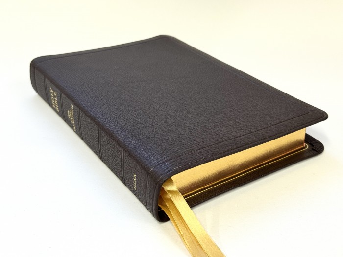 Allan New Living Translation Readers Reference Edition Dark Brown Goatskin