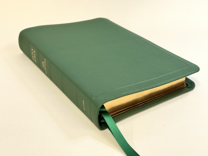 Allan New Living Translation Readers Reference Edition Lincoln Green Goatskin