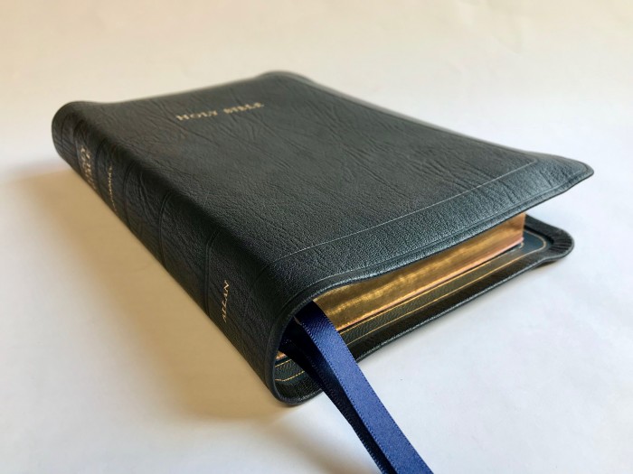 Allan 53 Longprimer Black Highland Goatskin