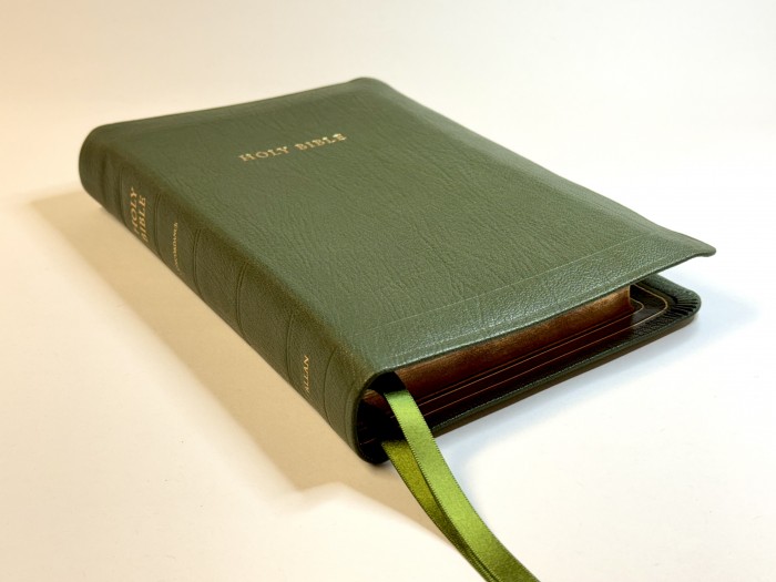 Allan 53 Longprimer Olive Green Highland Goatskin FIRST EDITION