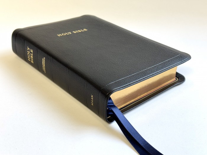 Allan 54C Longprimer Black Goatskin with Cyclopedic Concordance SPECIAL OFFER
