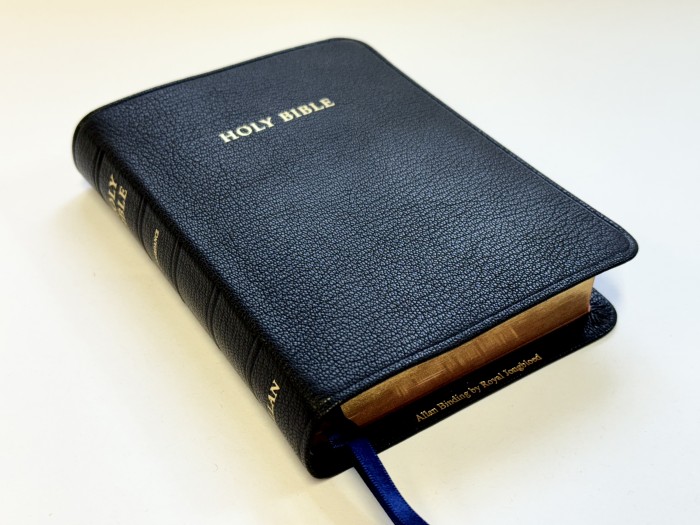 Allan Ruby Reference Edition Black Goatskin
