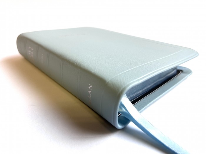 Allan Ruby Reference Edition Pale Blue Meriva Calfskin Silver Line