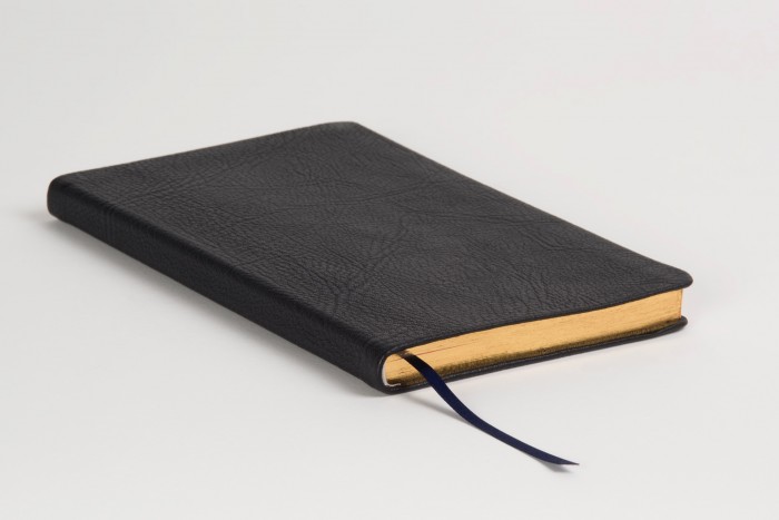 Allan Journal Black Highland Goatskin