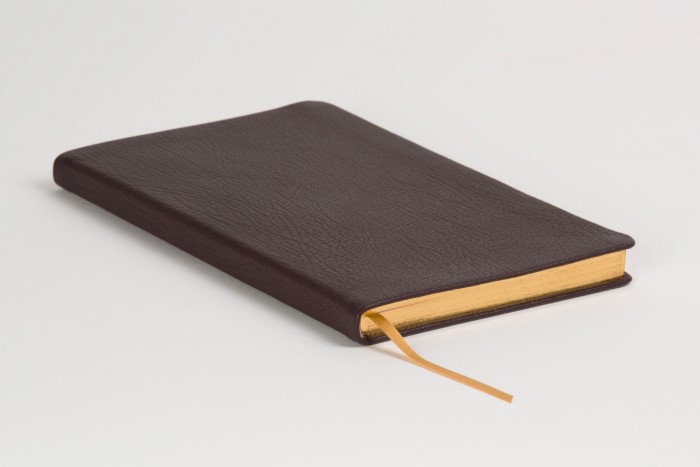 Allan Journal Brown Highland Goatskin