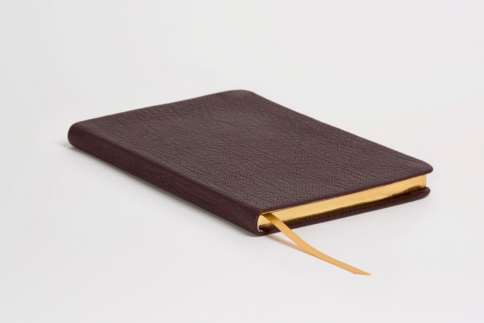 Allan Notebook Brown Highland Goatskin