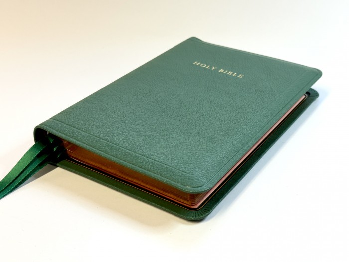 Allan 44 Longprimer Thinline Lincoln Green Goatskin - Image 3