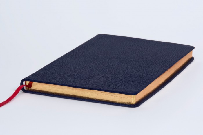 Allan Journal Navy Blue Highland Goatskin - Image 3
