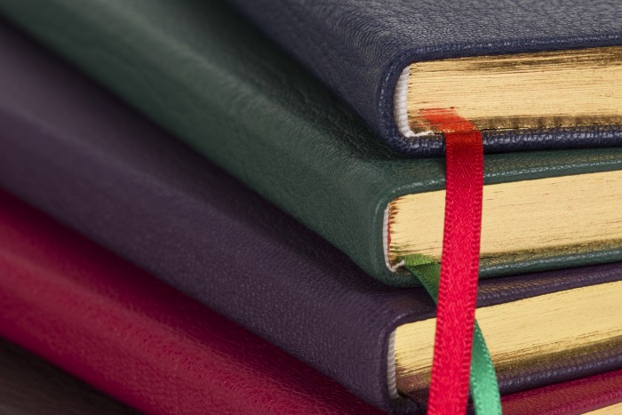 Allan Journal Purple Highland Goatskin - Image 2