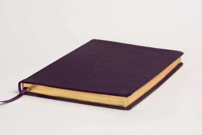 Allan Journal Purple Highland Goatskin - Image 4