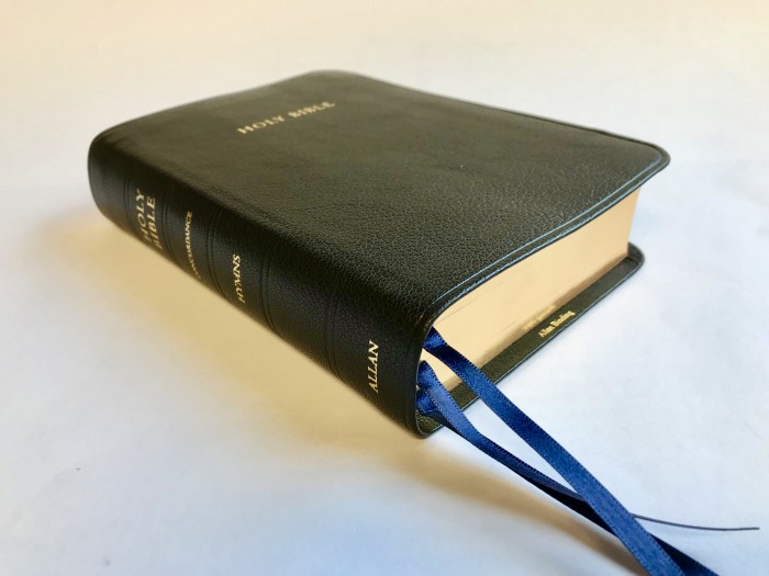 Cambridge Cameo Combined Bible & Hymnbook Parin Goatskin (Red Letter)