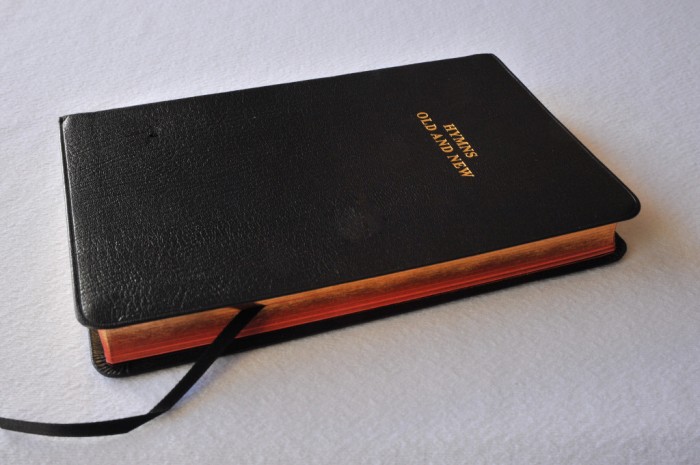 Hymns Old & New Staff Music Standard Edition Goatskin