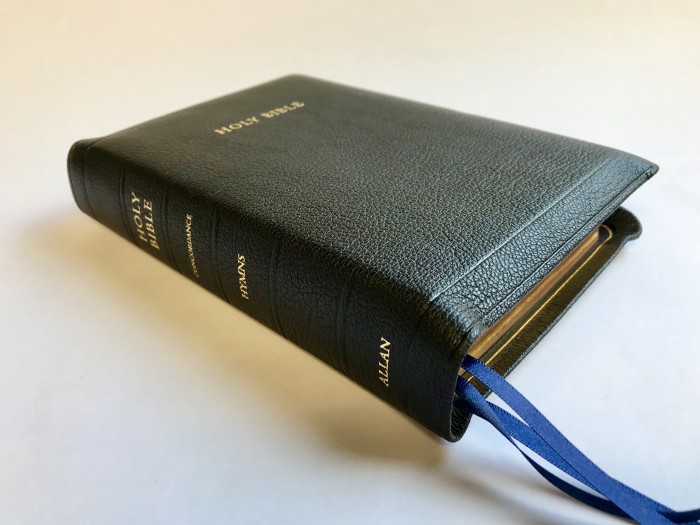 Cambridge Cameo Combined Bible & Hymnbook Goatskin (Red Letter)